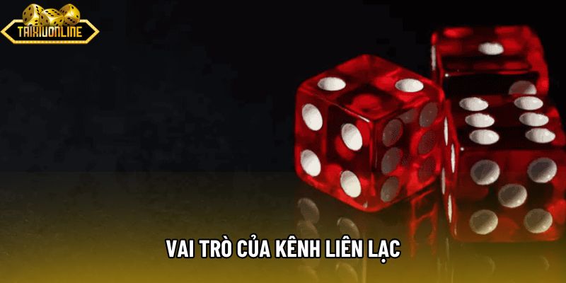 Vai trò của kênh liên lạc Vai trò của kênh liên lạc
